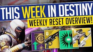 Destiny 2  THIS WEEK IN DESTINY - NEW Social Space BRAVE Weapons Bonus XP & More - 26th March