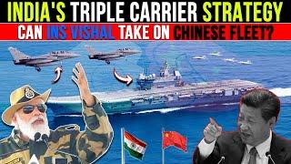 Indian Navy IAC 2 INS Vishal Strategy Against Chinese Naval Surge  Indian Defence Update