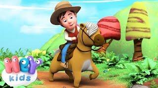 The Horse Song for kids  Hop My Pony Hop   HeyKids - Nursery Rhymes