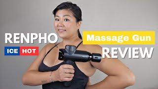 RENPHO Massage Gun Deep Tissue Review with Heat and Cold  Top Muscle Recovery Tool