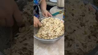 UNA DELICIOSA Y CREMOSITA ENSALADA DE POLLO   #ensalada #ensaladadepollo #ytshorts #viralvideo