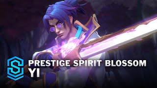 Prestige Spirit Blossom Yi Wild Rift Skin Spotlight