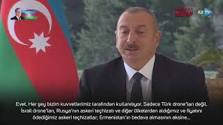 İlham Aliyev Tehdit olursa Türk askerini davet edebilirim