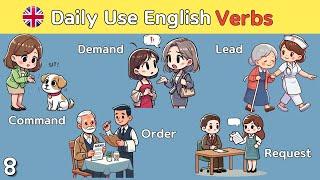 Practical English Sentences with English Verbs Practice English Words in Dialogue