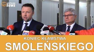 Koniec kłamstwa smoleńskiego - konferencja prasowa KO 5.12.2022