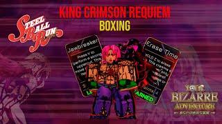 YBA NEW SBR REWORKED KING CRIMSON REQUIEM BOX