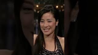 Michelle Yeoh can kick Jackie Chans butt  Letterman #shorts