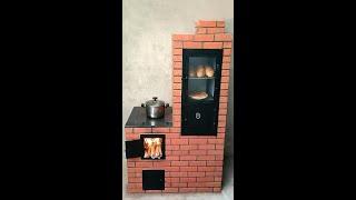 Amazing 2 in 1 wood stove #shorts