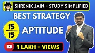 The BEST Strategy for 1515 in Aptitude GATE 2024 