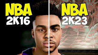 Evolution of DAngelo Russell In NBA 2K Games  NBA 2K16 - NBA 2K23