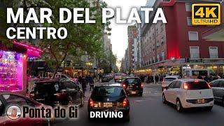 CIUDAD de MAR DEL PLATA #driving 2023 calles del centro OCTUBRE 2023 - BUENOS AIRES - ARGENTINA