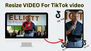 How To Resize Video For TikTok For FREE With A Single Click