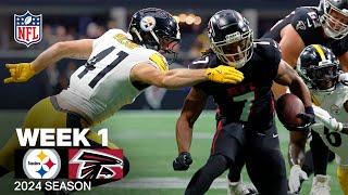 Pittsburgh Steelers vs. Atlanta Falcons Game Highlights  NFL 2024 Season