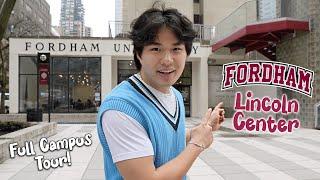 FORDHAM LINCOLN CENTER CAMPUS TOUR  Wei Chen