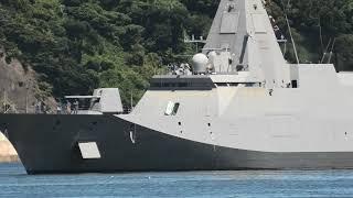 護衛艦「もがみ」カナダ海軍フリゲート「バンクーバー」