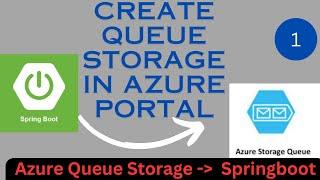 How to Create Azure Storage Queue  Azure Storage Queue With SpringBoot  Azure Portal  SpringBoot