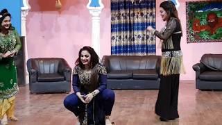 Nida Chaudhry Stage Drama 2020 full commedy gandi