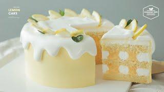 레몬 생크림 케이크 만들기  Lemon Cake Recipe  Cooking tree