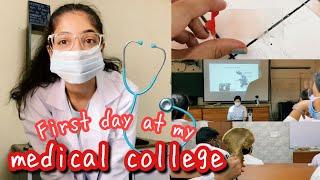 my first day at MEDICAL COLLEGE *real*