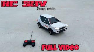 How to make RC Car  How to make rc car at home  The Crafts Crew