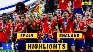 Spain Vs England Highlights Spain Become Champions For The 4th Time Beat England I UEFA Euro 2024