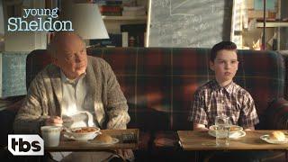 Sheldon Moves In With Dr. Sturgis Clip  Young Sheldon  TBS