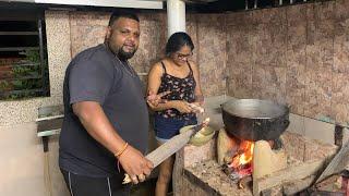 Chula Side Fish Broth Stew Chicken &  Red Beans Recipe In Toco