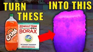 How I Make a CRYSTAL LAMP From things in your Kitchen  How to make borax crystals