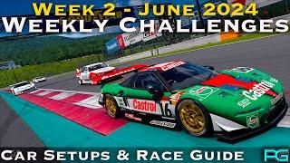 Gran Turismo 7 - Weekly Challenges - June Week 2 - Car Setups & Race Guides - ALL 5 RACES