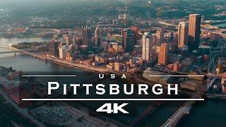 Pittsburgh - USA  - by drone 4K