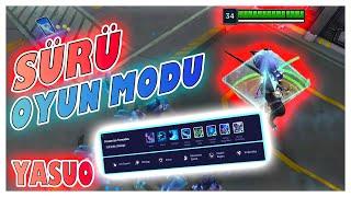 LoL Oyun Modu SÜRÜ  YASUO GİZLİ GÜÇLÜ BUILDİ DENEDİM BAYILDIM