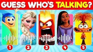 Guess Whos Talking Disney Quiz  Guess the VOICE of Disney Characters ️