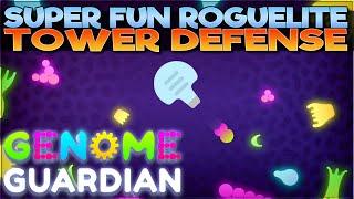 Using DNA to Build Crazy Weapons in this Roguelite Tower Defense Genome Guardian First Taste