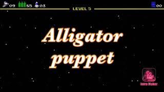 Alligator puppet meets kamata kun