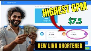 New High CPM URL Shortener  Instant Payment  URL Shortener with Highest CPM  New Link Shortener