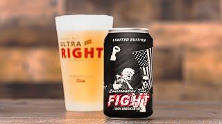 Conservative Dads FIGHT Limited Edition Trump Fight Beer Cans