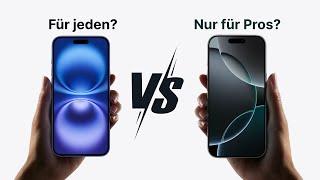 Lohnt sich das iPhone 16 Pro Max auch für normale Leute?  iPhone 16 vs iPhone 16 Pro