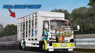 RILLIS SHARE LIVERY MOD CANTER MUAT KAYU REAL BY ACILL REBECCA MOD BUSSID TERBARU