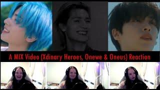 A MIX Video Xdinary Heroes Onewe & Oneus Reaction - Im falling in love again