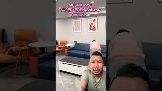 MEJA KURSI SUPERKEREN WAJIB BELI?? #shortsfeed #funny #shortvideos #boongitems #shorts