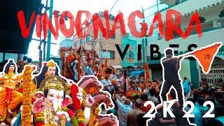 Vinobanagara ganesha fest vibes 2k22  huge crowd  men on mission  must watch