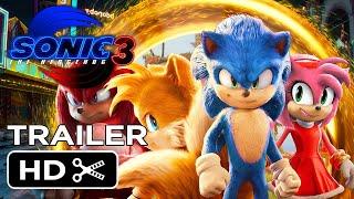 SONIC THE HEDGEHOG 3 2024 - Teaser Trailer  Paramount Pictures Concept