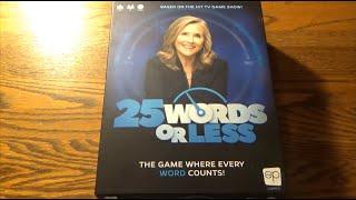 Wordplay For The Win - 25 Words Or Less Party Game by The OP Games