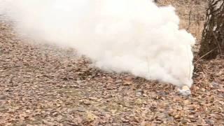 HOW TO MAKE good LONG LASTING SMOKE BOMB EASY FIRE OFF