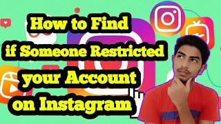 How to Find If Someone Restricted you on Instagram  Techno Karthi