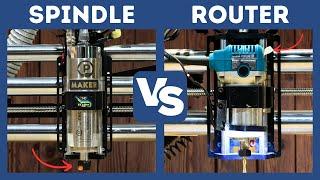 10 Differences Between CNC Spindles & Routers I Use Both