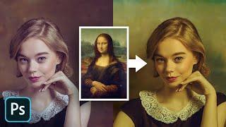 Copy Color Grading from Paintings with Photoshop