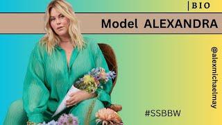 BBW Alexandra Plus  Body SSBBW Curvy Positive Plussize Fashion Models Biography Beauty beyond size