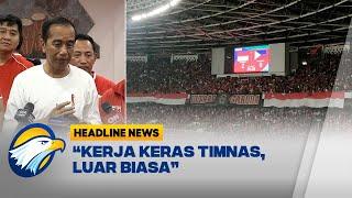 Timnas Menang Jokowi Puji Kerja Keras Timnas Garuda