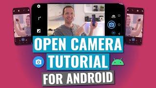 Open Camera App TUTORIAL 2019 Android Camera Apps